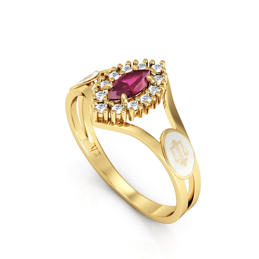Anéis de Formatura Ouro 18K