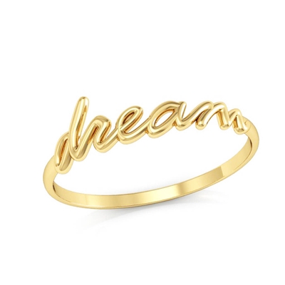 Anel Dream Ouro 18K Coleção Inspirações