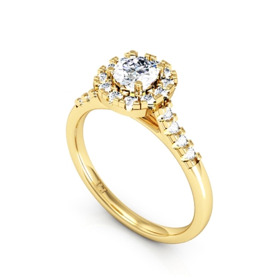 Anel Noivado Vita Ouro 18K
