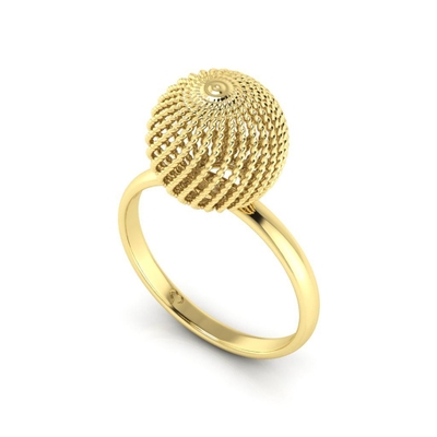 Anel Ouro 18K Coleção Órbita Médio