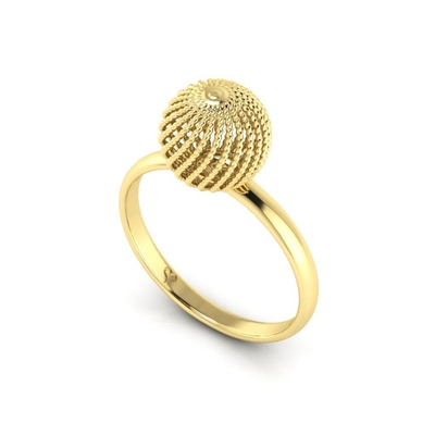 Anel Ouro 18K Coleção Órbita Pequeno