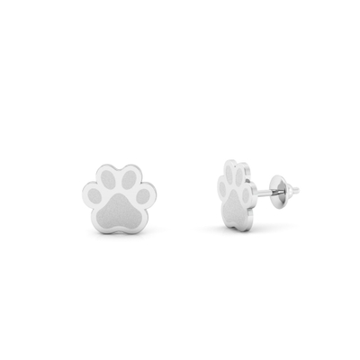 Brinco Pet Pata Prata