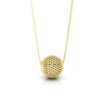 Colar Ouro 18K Coleção Órbita Grande