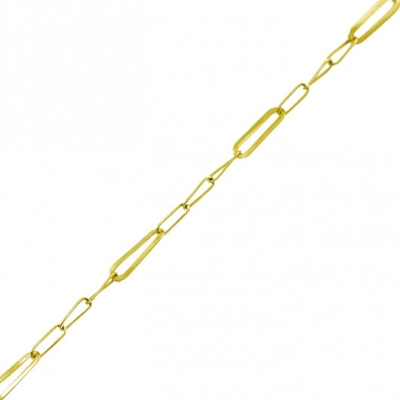 Corrente Masculina Elos Alternados 3x1 50 cm