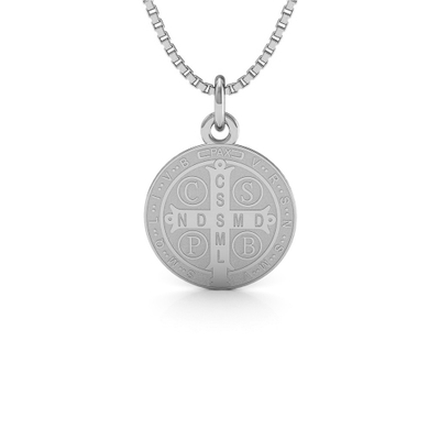Medalha São Bento Prata Média
