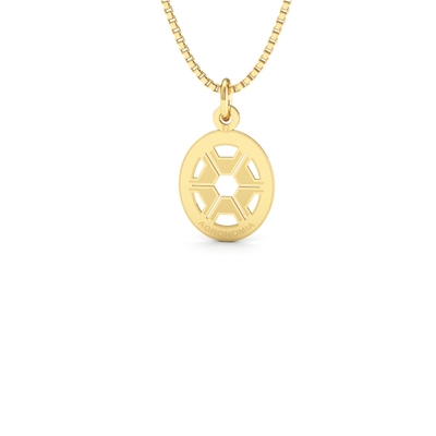 Pingente Formatura Agronomia Ouro 18k Pequeno