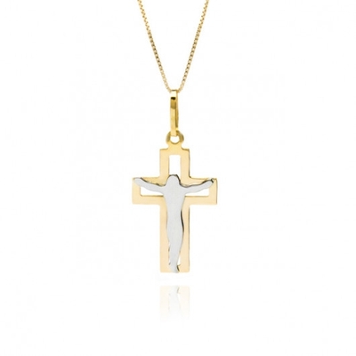 Pingente Crucifixo Ouro 18K