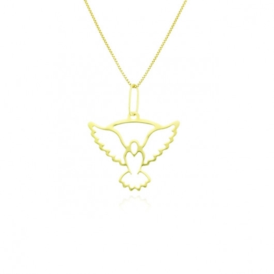 Pingente Espírto Santo Ouro 18K