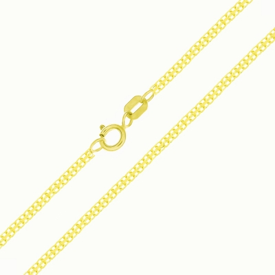 Pulseira Ouro 18K Bismarck Fio 025 com 21 cm