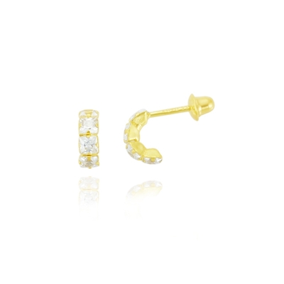 Brincos Ouro 18K Infantil