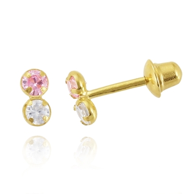 Brincos Ouro 18K Infantil