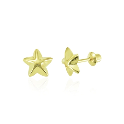 Brincos Ouro 18K Estrela