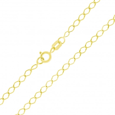 Corrente Ouro 18K Losango 40 cm