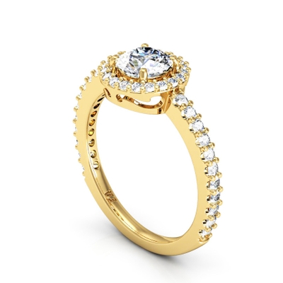 Anel Debutante Rose Ouro