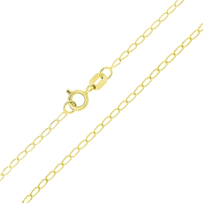 Corrente Ouro 18K Groumet Longa 65 cm