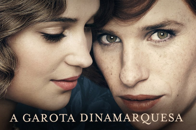 A garota dinamarquesa Imagem focada no rosto de duas mulheres, do filme “A garota dinamarquesa”