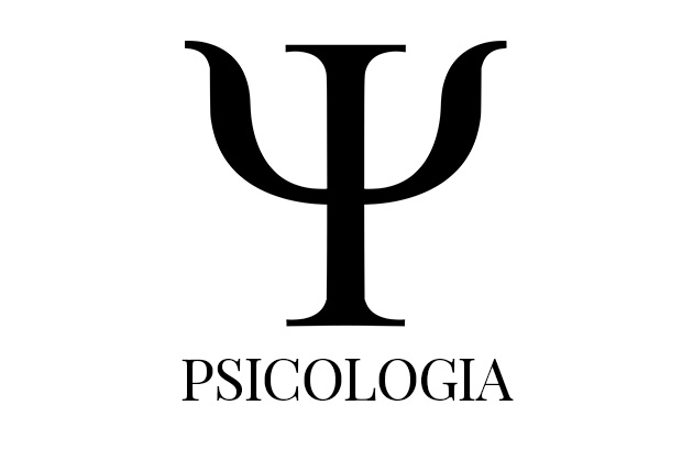 banner com símbolo trindente da psicologia com escrita psicologia abaixo